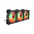 Set Ventilatoare Redragon F009 ARGB 120mm 3 Fan Pack